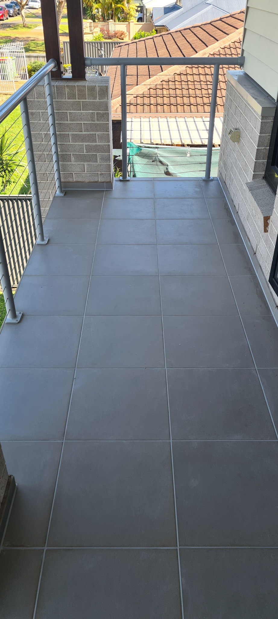 Balcony after detail