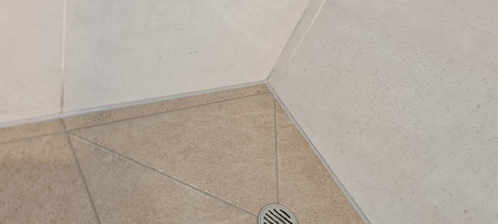 Shower after corner detail